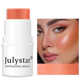 Blush Stick For Cheeks Eyes & Lips Sheer Glow Blendable and Buildable Color 2-in-1 Blush and Cheek Makeup Stick - 2