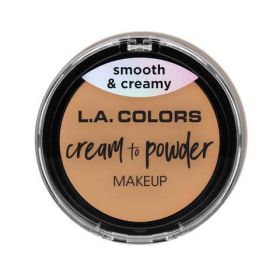 L.A. COLORS Cream To Powder Foundation - Nude