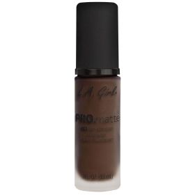 L.A. GIRL Pro Matte Foundation - Ebony