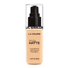 L.A. COLORS Truly Matte Foundation - Porcelain