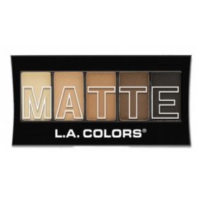 L.A. Colors Matte Eyeshadow - Brown Tweed