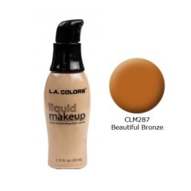 LA COLORS Liquid Makeup - Beautiful Bronze