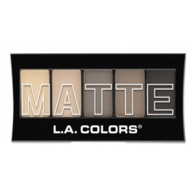 L.A. Colors Matte Eyeshadow - Nude Suede