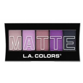 L.A. Colors Matte Eyeshadow - Plum Pashmina