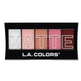 L.A. Colors Matte Eyeshadow - Pink Chiffon