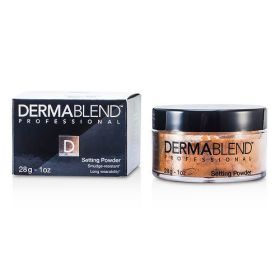 Dermablend by Dermablend Loose Setting Powder (Smudge Resistant, Long Wearability) - Warm Saffron --28g/1oz - AS Picture