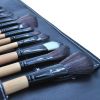 18 Pcs Makeup Brushes Set Powder Foundation Eyeshadow Brushes Pouch Bag - default