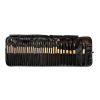 Sculptor 32 Piece High Quality Wooden Makeup Brush Set - Natural