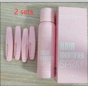 Hair Identifier Spray Set For Face Shaving Moisturizing Dermaplaner Spray For Face Shaving Skin Care (Option: No logo 2 sets)