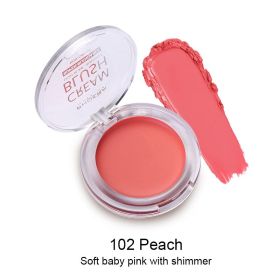 PHOERA Light And Brightening Blush Cream (Option: 102Peach)